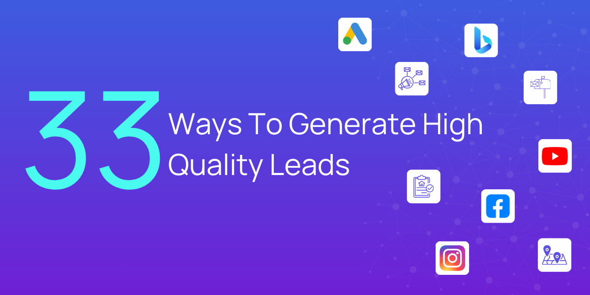33 ways to generate leads
